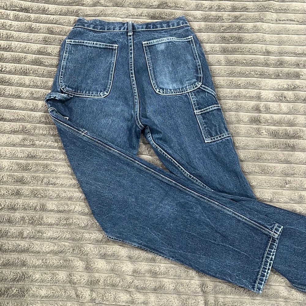 Distressed Butcher/Painter Pants